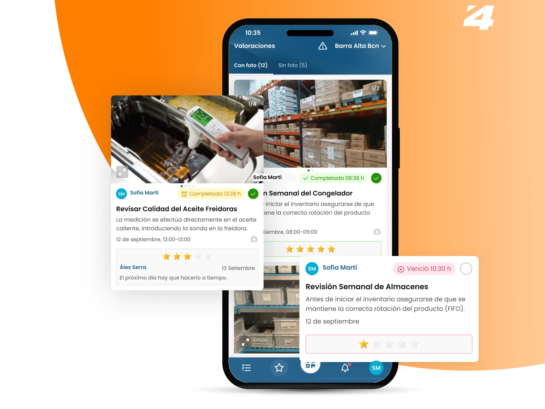 Valoraciones y auditoría con evidencias